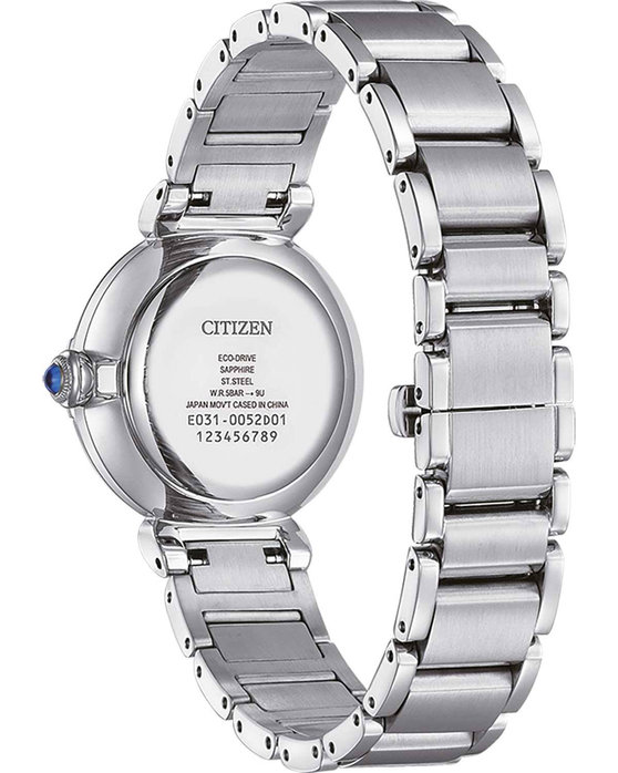 CITIZEN Eco-Drive Crystals Silver Stainless Steel Bracelet