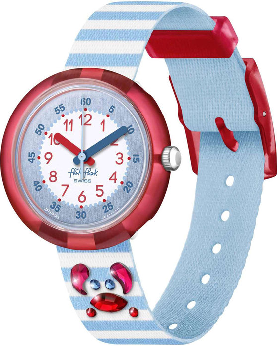 FLIK FLAK Shine Bright Shining Crab Two Tone Plastic Strap