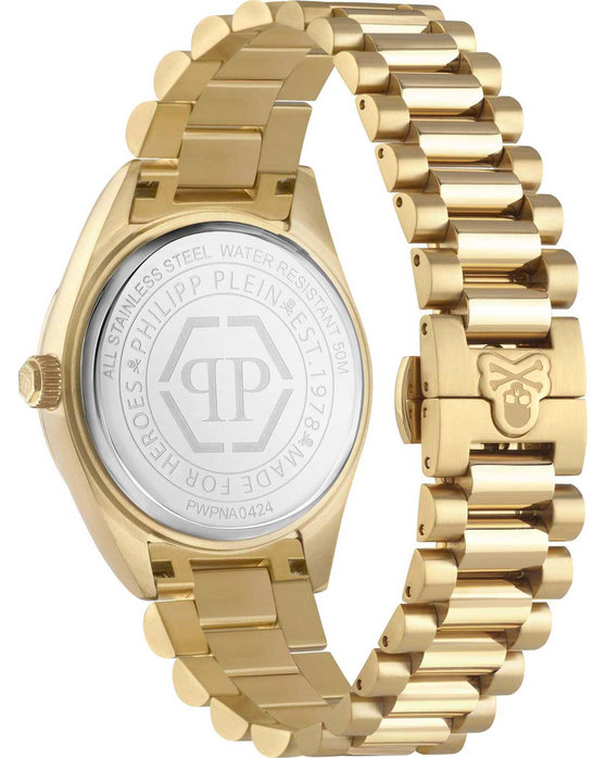 PHILIPP PLEIN Superlative Gold Stainless Steel Bracelet