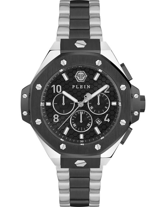 PHILIPP PLEIN Royal Chronograph Two Tone Stainless Steel Bracelet