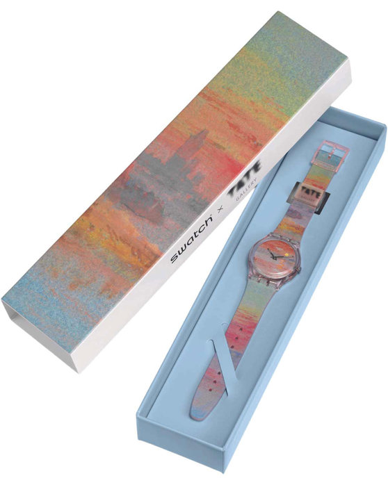 SWATCH X Tate Gallery The Scarlet Sunset by JMW Turner