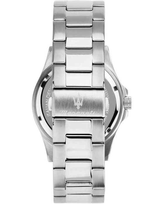 MASERATI Competizione Silver Stainless Steel Bracelet