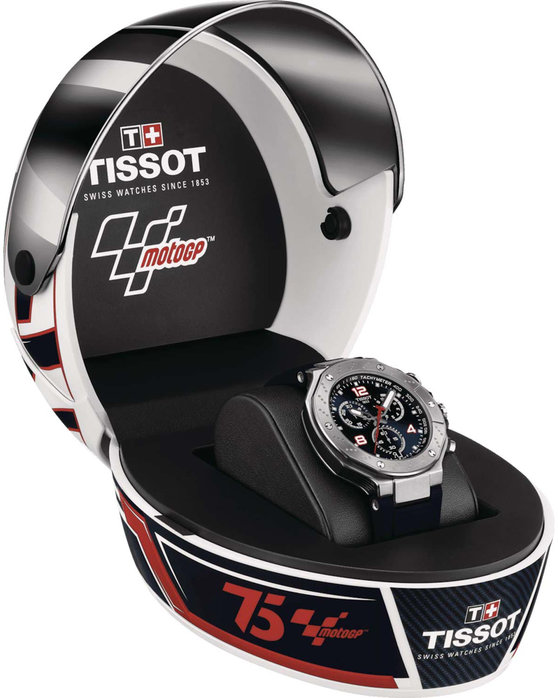 TISSOT T-Sport T-Race MotoGP Chronograph Blue Silicone Strap 2024 Limited Edition