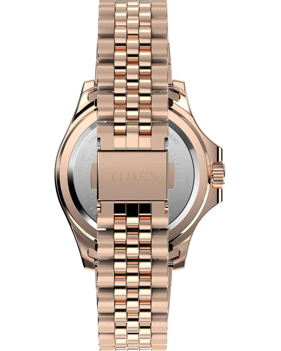 TIMEX Kaia Crystals Rose Gold Stainless Steel Bracelet