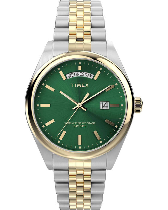 TIMEX Legacy Two Tone Stainless Steel Bracelet