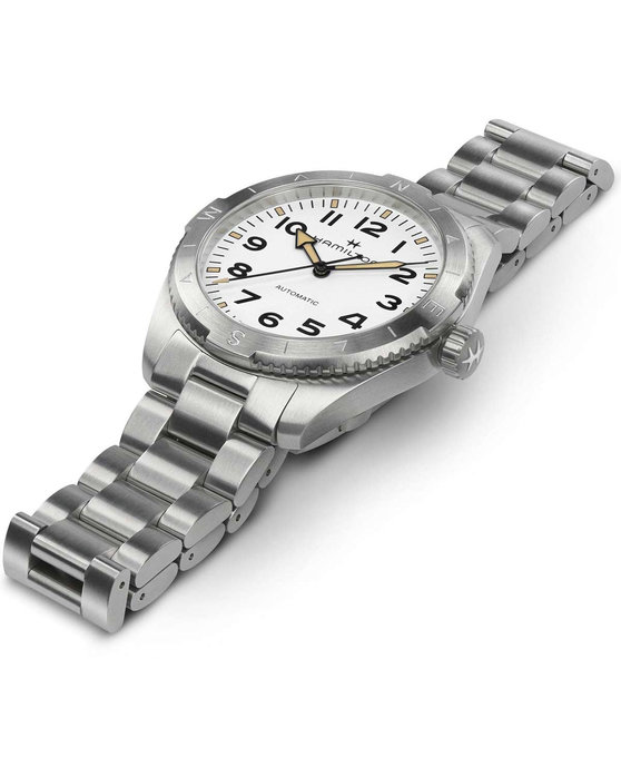 HAMILTON Khaki Field Expedition Automatic Silver Stainless Steel Bracelet