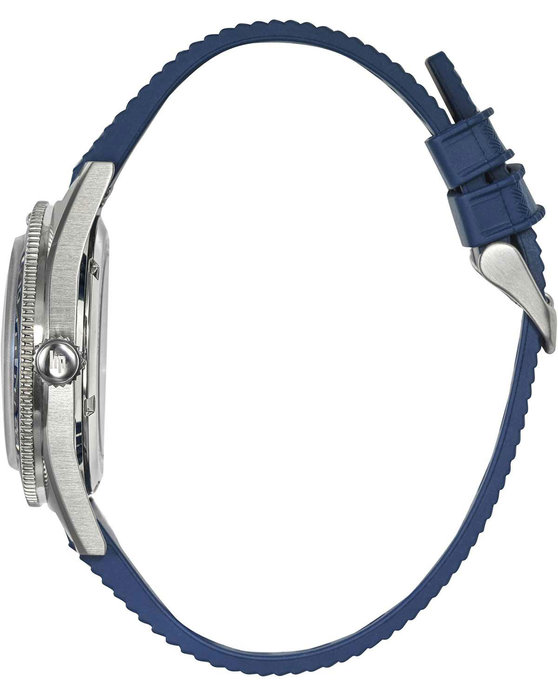 LIP Nautic 3 Automatic Blue Synthetic Strap