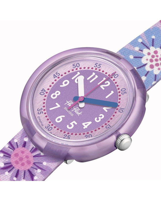 FLIK FLAK Organized Chaos Flower Chaos Multicolor Plastic Strap