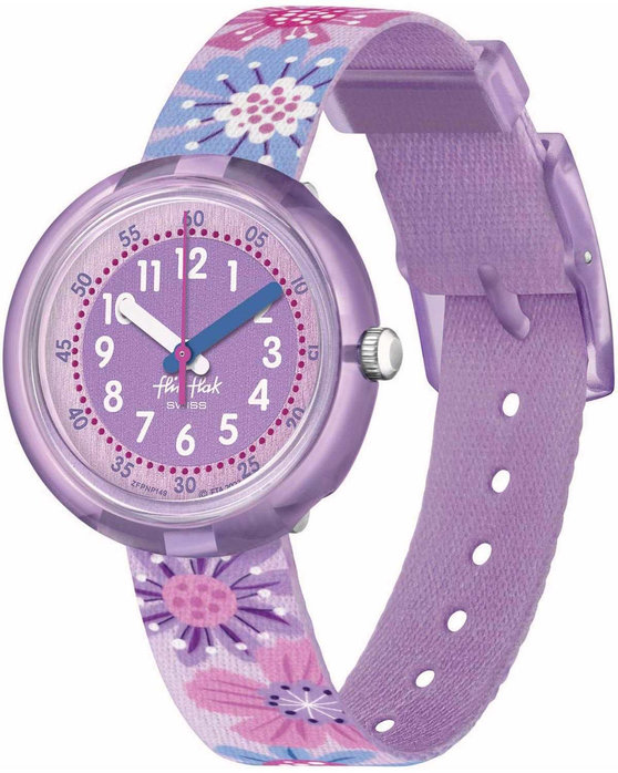 FLIK FLAK Organized Chaos Flower Chaos Multicolor Plastic Strap