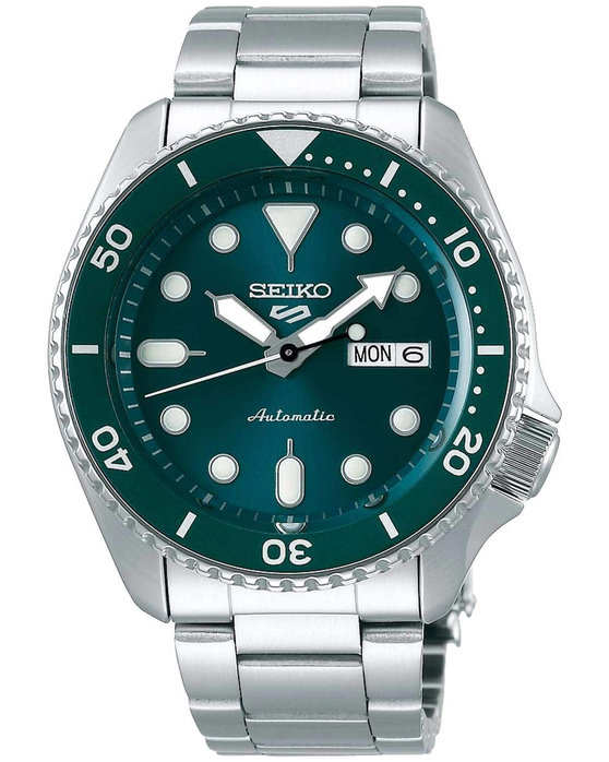 SEIKO 5 Sports Automatic Silver Stainless Steel Bracelet