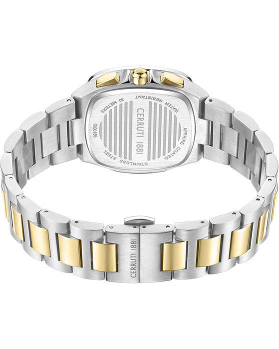 CERRUTI Casale Chronograph Two Tone Stainless Steel Bracelet