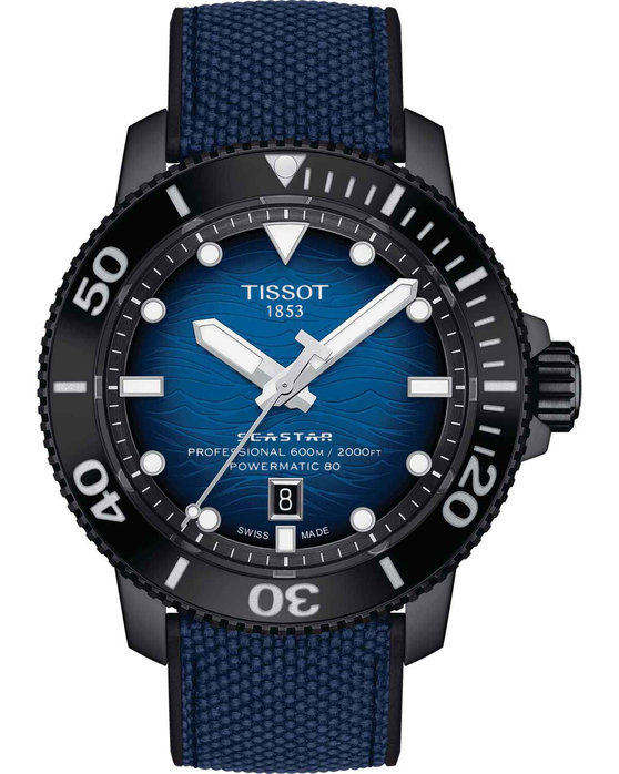 TISSOT T-Sport Seastar 2000 Professional Powermatic 80 Two Tone Strap