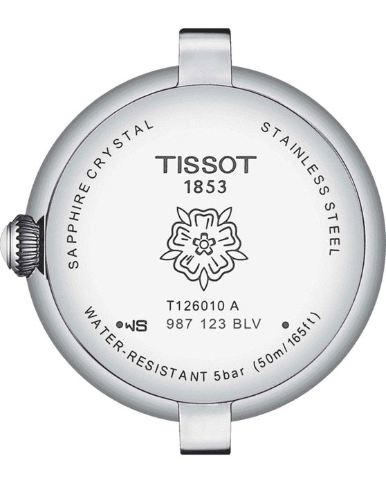 TISSOT T-Lady Bellissima Small Light Blue Leather Strap
