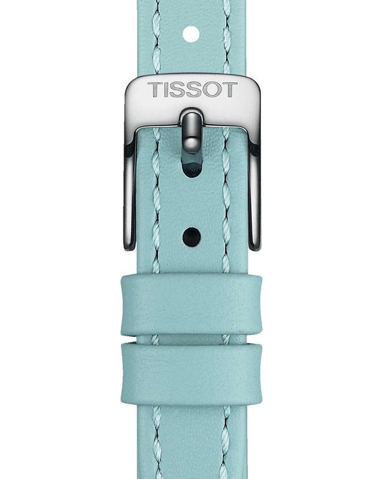 TISSOT T-Lady Bellissima Small Light Blue Leather Strap