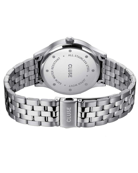 CLUSE Aravis Silver Stainless Steel Bracelet