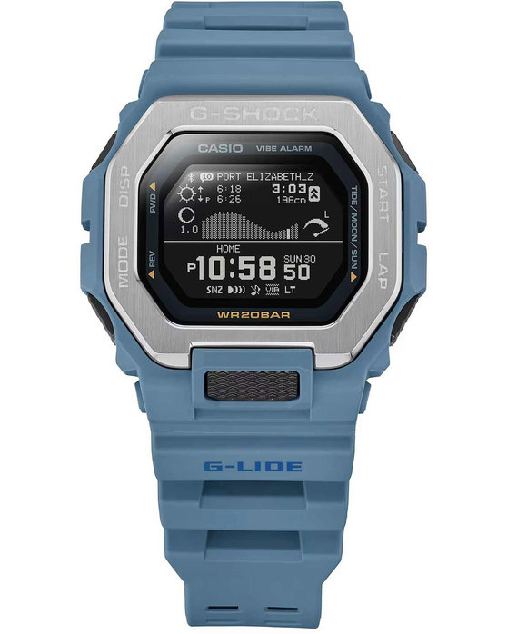 G-SHOCK G-Lide Chronograph Light Blue Biosourced Strap