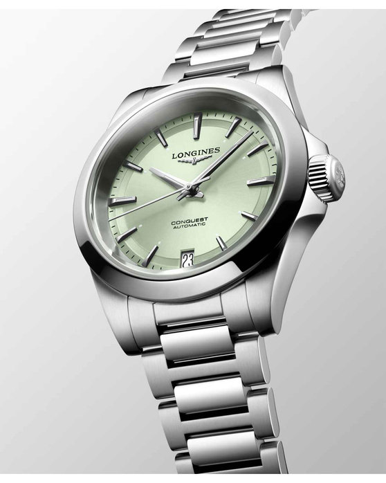 LONGINES Conquest Automatic Silver Stainless Steel Bracelet