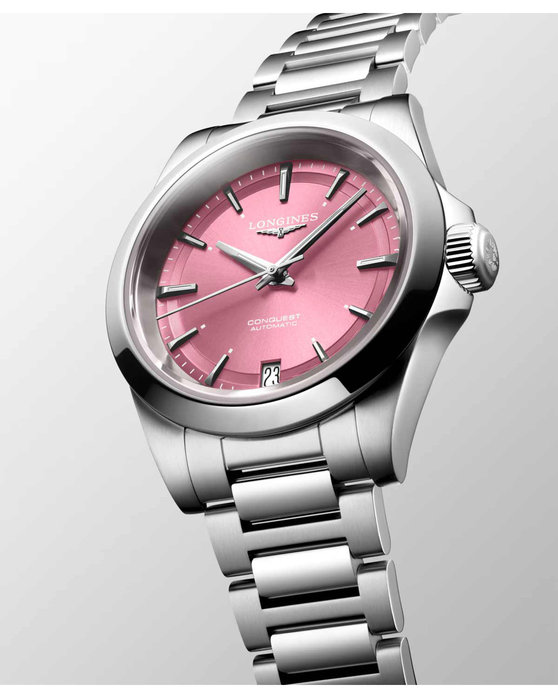 LONGINES Conquest Automatic Silver Stainless Steel Bracelet