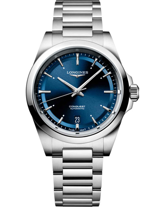 LONGINES Conquest Automatic Silver Stainless Steel Bracelet