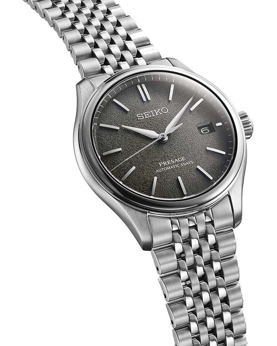 SEIKO Presage Classic Series 'Sensaicha' Automatic Silver Stainless Steel Bracelet