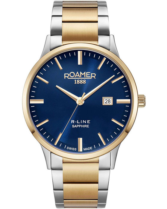 ROAMER R-Line Two Tone Stainless Steel Bracelet