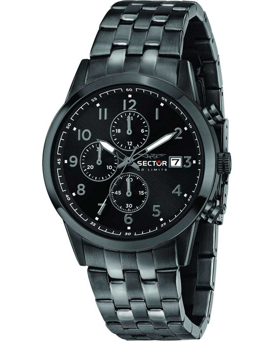 SECTOR 660 Chronograph Black Stainless Steel Bracelet