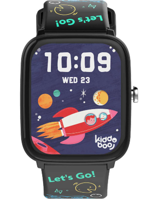 Kiddoboo Smartwatch 2.0 Black Plastic Strap