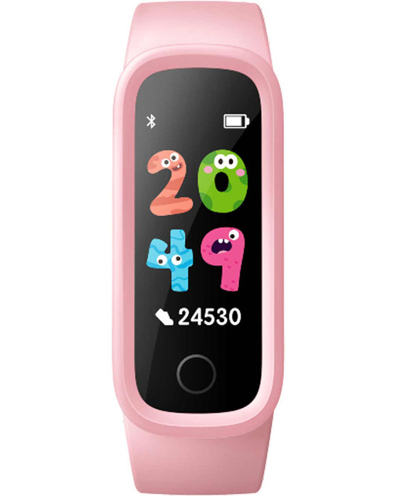 Kiddoboo Smart Band Pink Plastic Strap