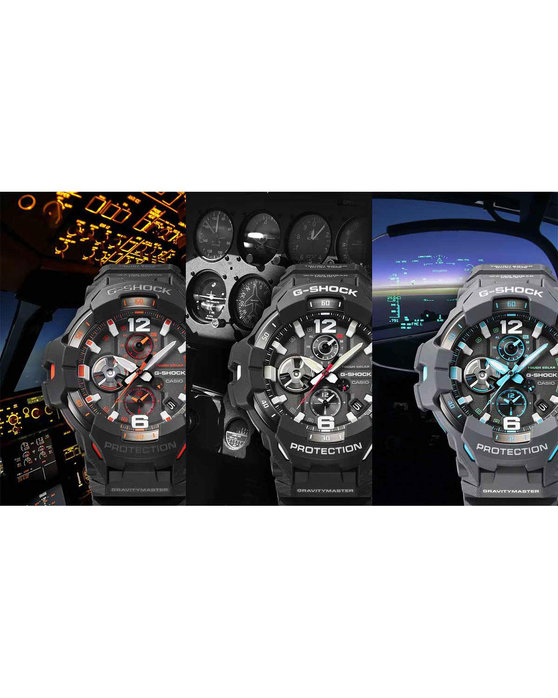 G-SHOCK Master of G Gravitymaster Tough Solar Dual Time Chronograph