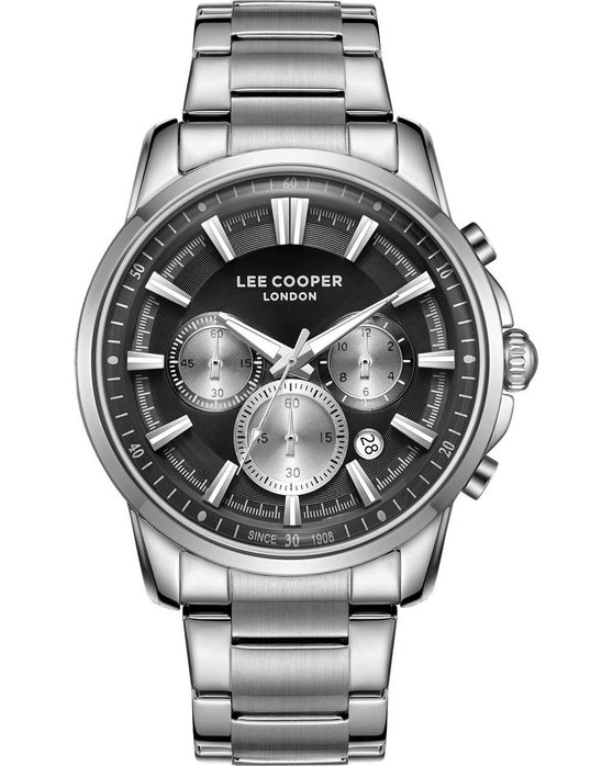 LEE COOPER Chronograph Silver Metallic Bracelet