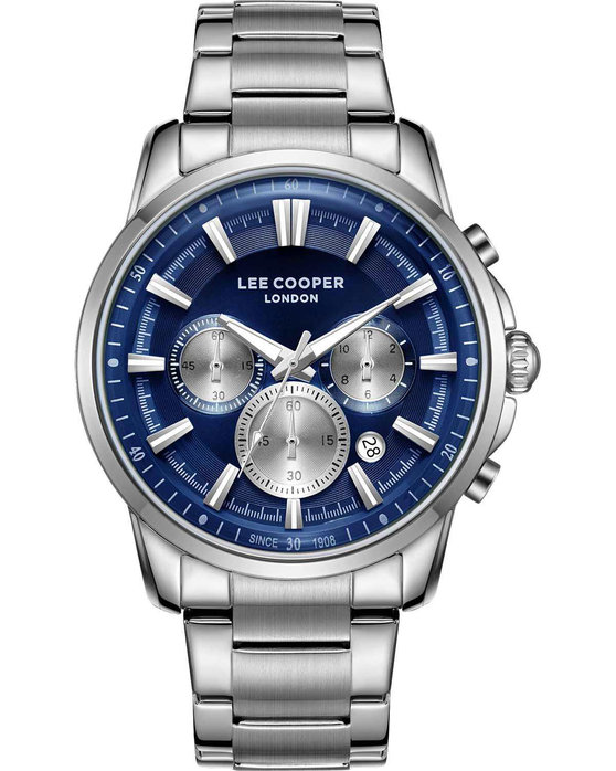 LEE COOPER Chronograph Silver Metallic Bracelet