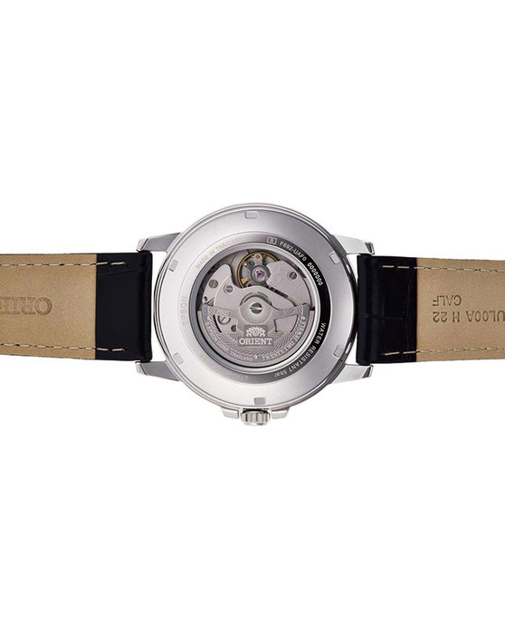 ORIENT Contemporary Automatic Black Leather Strap