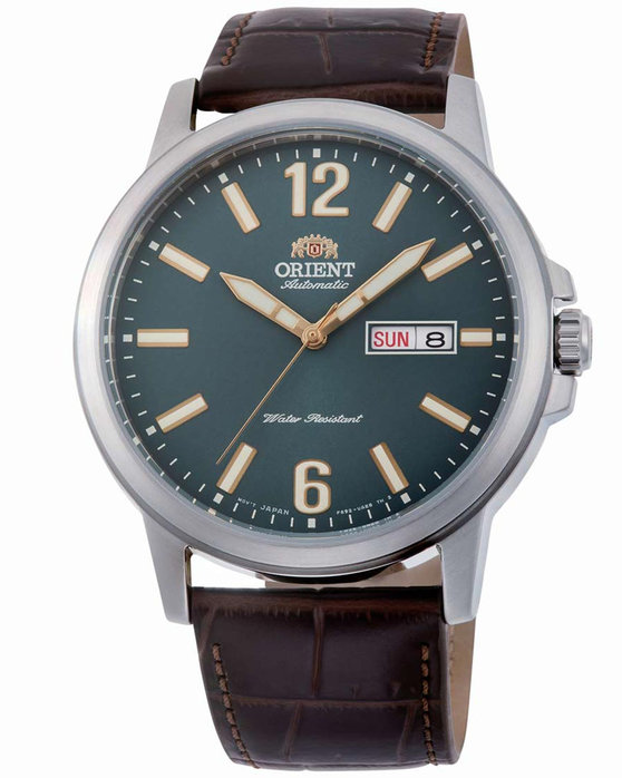 ORIENT Contemporary Automatic Brown Leather Strap