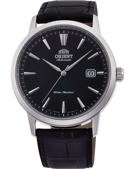 ORIENT Contemporary Automatic Black Leather Strap