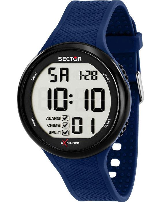 SECTOR EX-17 Chronograph Blue Plastic Strap