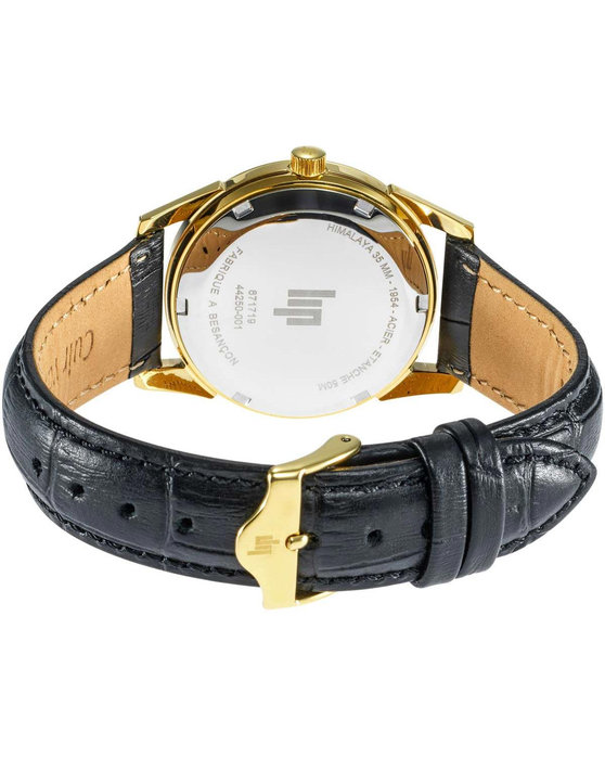 LIP Himalaya Black Leather Strap