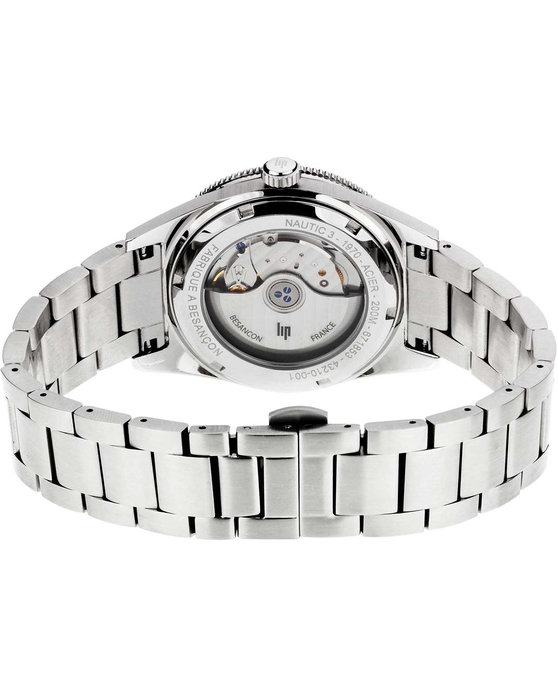 LIP Nautic 3 Automatic Silver Stainless Steel Bracelet