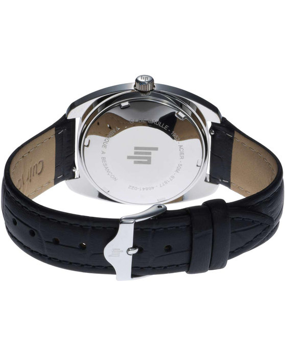 LIP GDG General De Gaulle Black Leather Strap