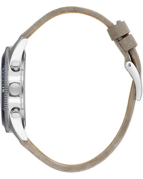 BEVERLY HILLS POLO CLUB Brown Leather Strap