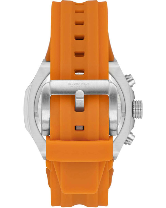 BEVERLY HILLS POLO CLUB Orange Rubber Strap