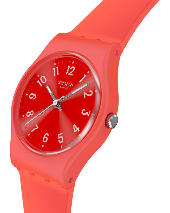 SWATCH Essentials Notes Of Coral Silicone Strap