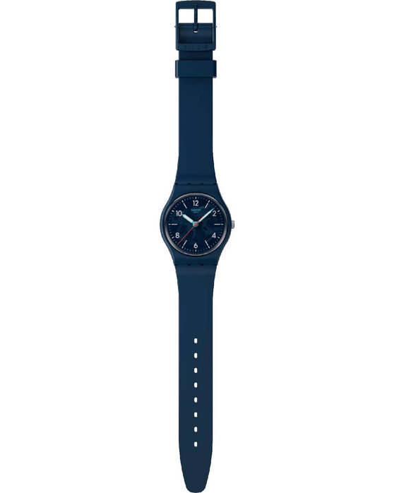 SWATCH Essentials Time To Teal Blue Biosourced Strap