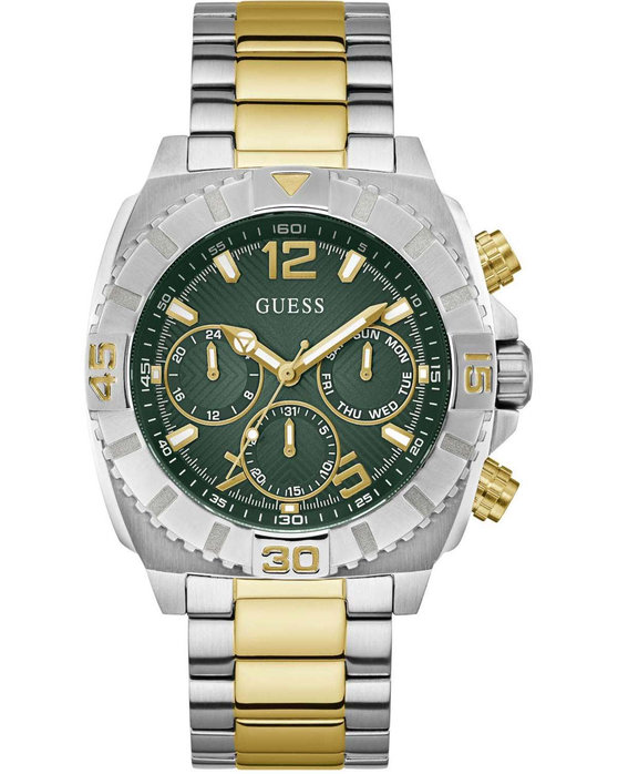 GUESS Traction Two Tone Stainless Steel Bracelet