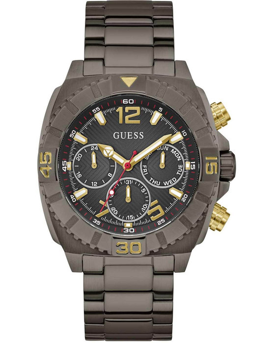 GUESS Traction Black Stainless Steel Bracelet