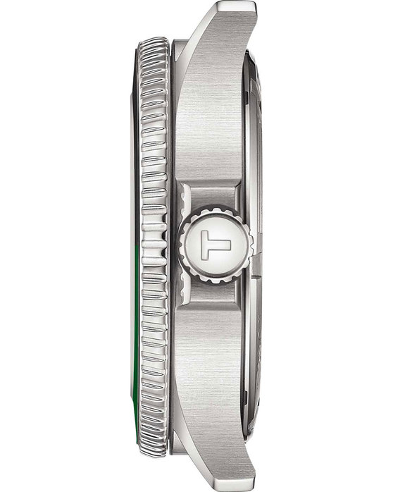 TISSOT T-Sport Seastar 1000 Dual Time GMT Silver Stainless Steel Bracelet