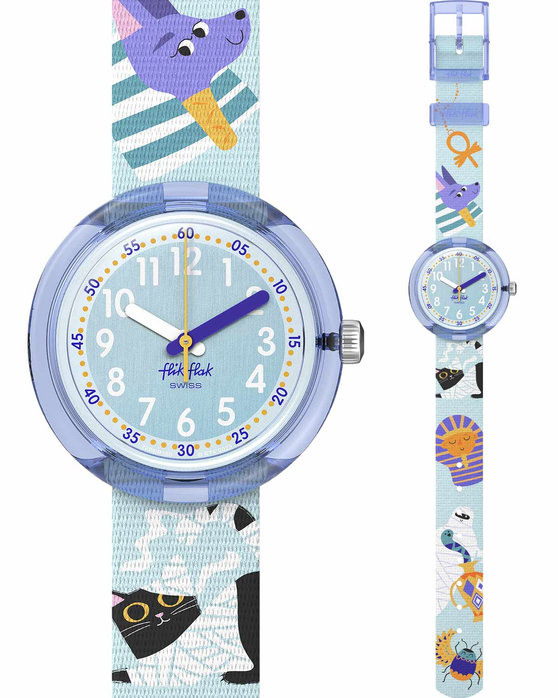 FLIK FLAK Tutan-Time Multicolor Plastic Strap