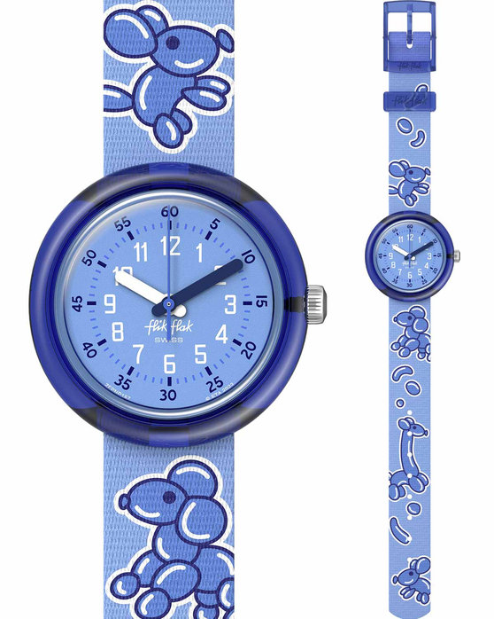 FLIK FLAK Airnimals Two Tone Plastic Strap ZFPNP157 OROLOI.gr