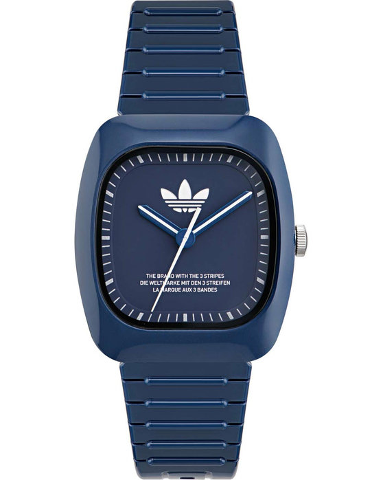 ADIDAS ORIGINALS Retro Wave Two Blue Bio-Resin Strap