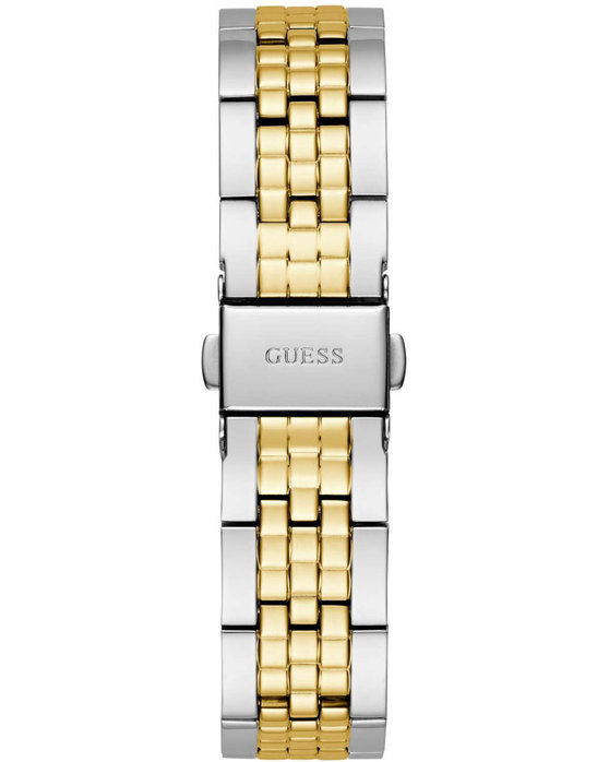 GUESS Starstruck Zircons Two Tone Stainless Steel Bracelet