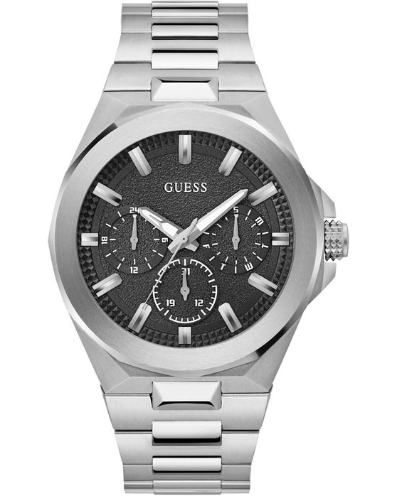 GUESS Dashboard Silver Stainless Steel Bracelet